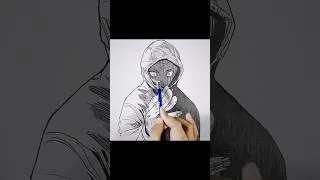 Thumbnail: Guess the character? #drawing #tutorial #jujutsukaisen #yuji #shorts How to Draw Yuji Itadori