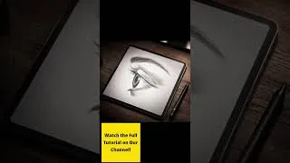 Thumbnail: Side Eye Drawing Tutorial Preview #drawing #drawingideas #art