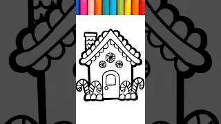 Thumbnail: Christmas House Drawing easy || How to Draw A House Step by Step #drawing