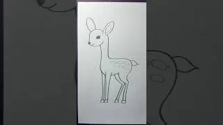 Thumbnail: Learn deer drawing step by step for beginners