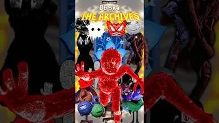 Thumbnail: [UPDATED] The Archives & Stairwell ALL NEW ENTITIES with HIJACK (Redacted Badge) #doors #thearchives