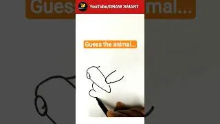 Thumbnail: Guess the animal #drawing #shorts #drawsmart