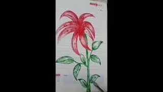Thumbnail: Amazing Flower #youtubeshorts #flowerdrawing #shorts