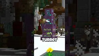 Thumbnail: NEW Shulker Turret #shorts #minecraft