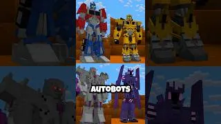 Thumbnail: Transformers in Minecraft #shorts #minecraft