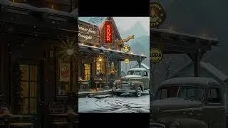 Thumbnail: Nostalgic Winter Street Nights | Smooth Jazz for Peaceful Moments #winternightjazz #shorts #jazz
