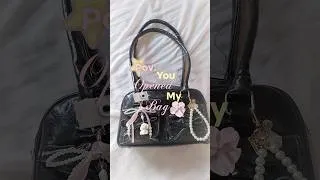 Thumbnail: pov: You opened my bag!⭐🍥#pov#bagessentials#whatsinmybag#everydaybag #aesthetic #pinterestaesthetic