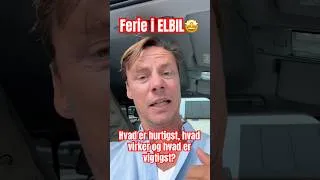 Thumbnail: Ladehastighed eller effektivitet? Hvad er vigtigst hvis man vil hurtigt frem? Se video i link🤘🏻