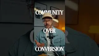 Thumbnail: Build your tribe first. The business will follow.