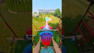 Thumbnail: Testing my backyard waterslide😳