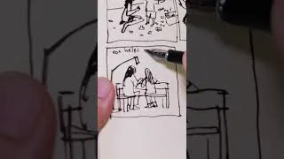 Thumbnail: Sketching at home #art #urbansketching #knifenib #fountain pen