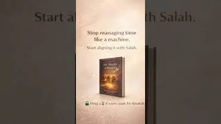 Thumbnail: “Why Muslims Feel Busy But Not Productive? | Secret of Barakah Explained”