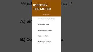 Thumbnail: AP Music Theory Identify the Meter 2