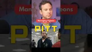 Thumbnail: Managing Pigeons in THE PITT #doctorreacts #thepitt