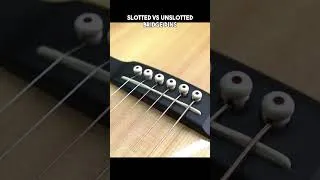 Thumbnail: Slotted VS Unslotted Bridge Pins: You Won't Believe The Difference!!!