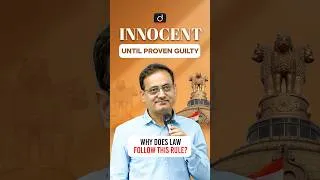 Thumbnail: Presumption of Innocence  | Legal Principle Explained #drishtiiasenglish #upsc #vikasdivyakirtisir