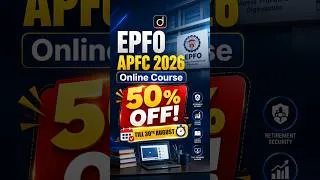 Thumbnail: EPFO APFC 2026 | 50% OFF Online Course | Festive Learning Offer | Drishti IAS