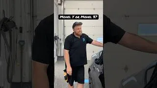 Thumbnail: Model Y or Model 3 which one do you prefer?? #teslamodels #tesla #shortsfeet