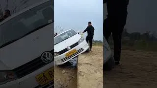 Thumbnail: If Your Car Gets Stuck In The Mud While Reversing, Just Press The Accelerator #automobile
