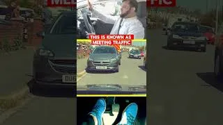 Thumbnail: MEETING TRAFFIC 🚗🚗 #shorts  #test #traffic #learntodrive