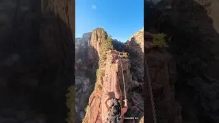 Thumbnail: Hiking Angel’s Landing in Zion #angelslanding #zion #zionnationalpark #adventure #hiking