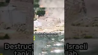 Thumbnail: A Hezbollah drone destroys an Israeli tank!!!