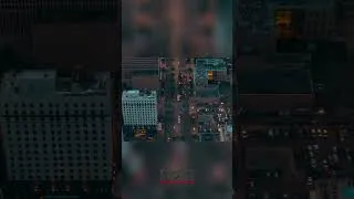 Thumbnail: City at Dusk: Aerial Views of Skyscrapers and Bustling Highways! #shorts