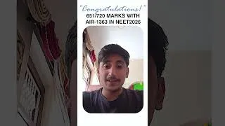 Thumbnail: #neet2026 #neettopperssecrets #neettopper2026