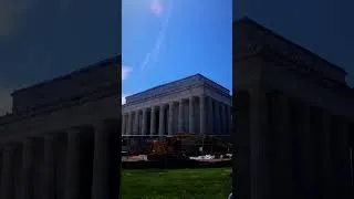Thumbnail: Lincoln Memorial #shorts #shortvlog #americandream
