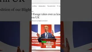 Thumbnail: Nigel Farage Returns to British Politics! #shorts