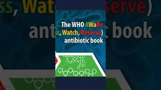 Thumbnail: 🚨The WHO Antibiotic Rule That Save Millions of Lives! | AWaRe Explained in seconds #amrawareness