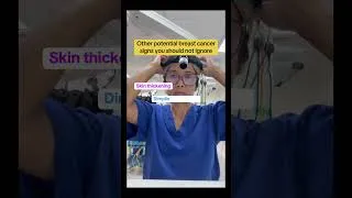 Thumbnail: Breast cancer does not always present as a lump. #breastcancer #breastcancerawarenessmonth #bcam