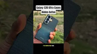 Thumbnail: This Phone Case Has a Hidden Button 🤯 #galaxys26ultra #pitaka #s26ultra #s26 #case