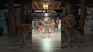 Thumbnail: Sonor SQ2 Beech 10pc Drum Set African Marble Gloss