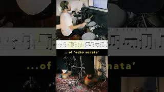 Thumbnail: echo sonata - #erra | Drum Cover w/ #sheetmusic | #drums #metal #techmetal