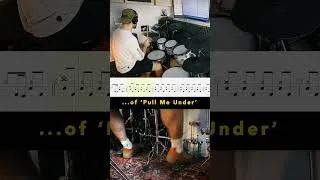 Thumbnail: Pull Me Under - #dreamtheater | Drum Cover w/Sheet Music | #drums #metal #progmetal #mikeportnoy