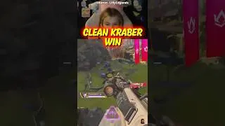 Thumbnail: Lilly's CLEAN Kraber win #shorts #apexlegends