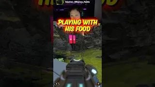 Thumbnail: Hakis Playing with His FOOD #shorts #apexlegends