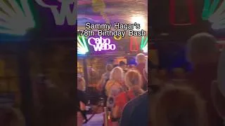 Thumbnail: Sammy Hagar's 78th Birthday Bash Cabo Wabo Cantina