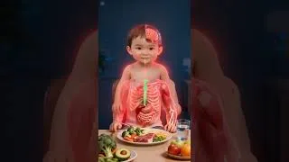 Thumbnail: Fried Food Every Day vs Balanced Diet 🍟🥗 The Difference May Surprise You! #Shorts #drwardanoor