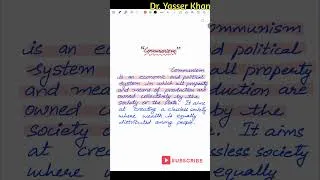 Thumbnail: Communism | Meaning Of Communism | Understanding Communism | UGC Economics | UPSC Economics