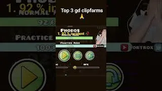 Thumbnail: Top 3 GD Clipfarms Of All Time 😭🙏 #shorts #geometrydash