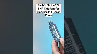 Thumbnail: Paula's Choice 2% BHA Exfoliant #Blackheads #LargePores #skinglow #glowingskin #skincaretips