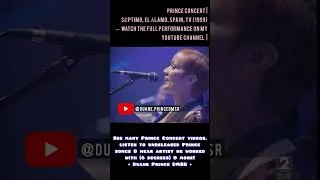 Thumbnail: Prince Concert 29 | Séptimo, El Álamo, Spain, TVE-2 (1999) ​⁠@duane.PrinceDMSR