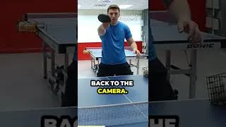 Thumbnail: How to make good habits & train your Backhand Drive alone #tabletennis #sports #technique #tutorial
