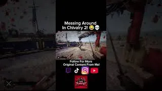 Thumbnail: Getting Schooled In Chivalry 2 😅😂💀 #chivalry2 #gaming #contentcreator #shorts #dubzom3ie