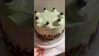 Thumbnail: Moist Chocolate Mint Cake 🎂 #shorts #cake #cakedecorating #viral #shortsfeed