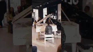 Thumbnail: Steinway&Sons Ultra Black and Ultra White Edition #piano #music #ultrawhite