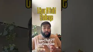 Thumbnail: I Gave Claude Code + ChatGPT 1 Hour to Build a Live 3D App