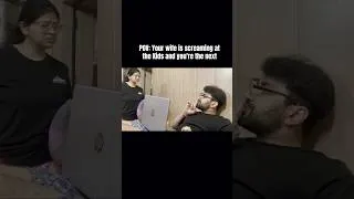 Thumbnail: POV: Your Wife Is Screaming at the Kids… And You’re Next 😭😂. #pov #wife #shorts